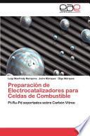 libro Preparación De Electrocatalizadores Para Celdas De Combustible